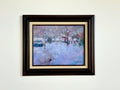 Snowing evening