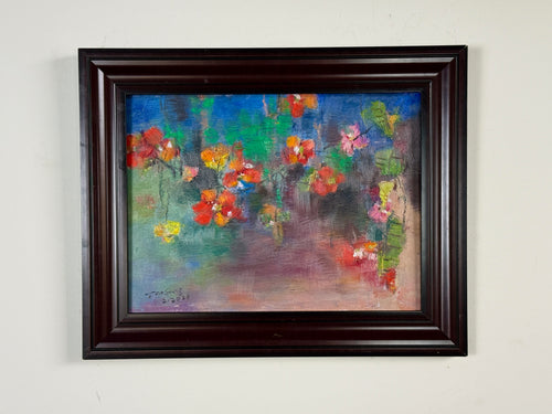 Blossom oil painting